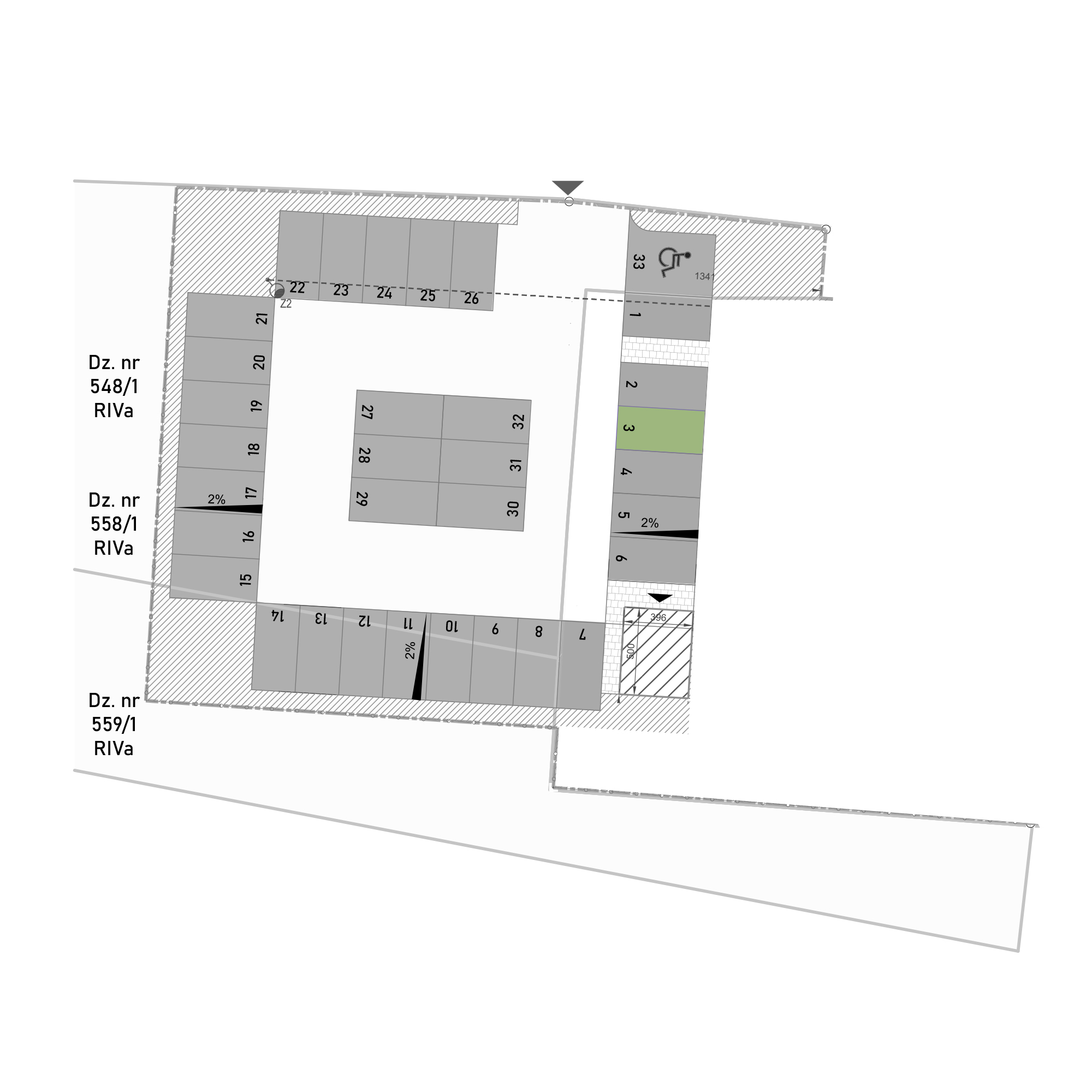 Zielona 2.0  mieszkanie deweloperskie na  parterze z 0 pokojami
