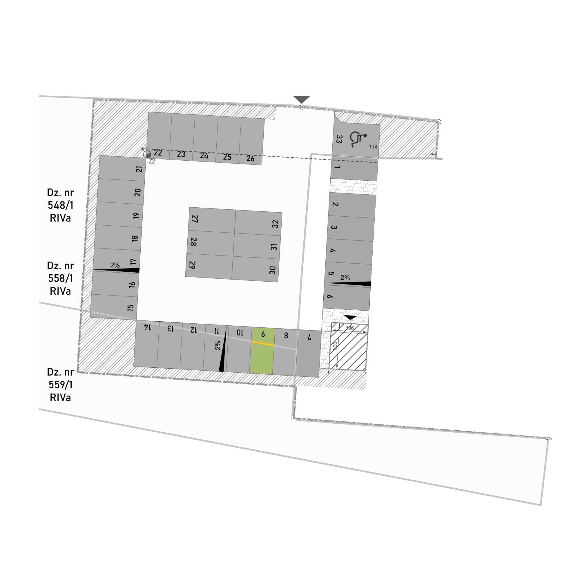 Zielona 2.0  mieszkanie deweloperskie na  parterze z 0 pokojami
