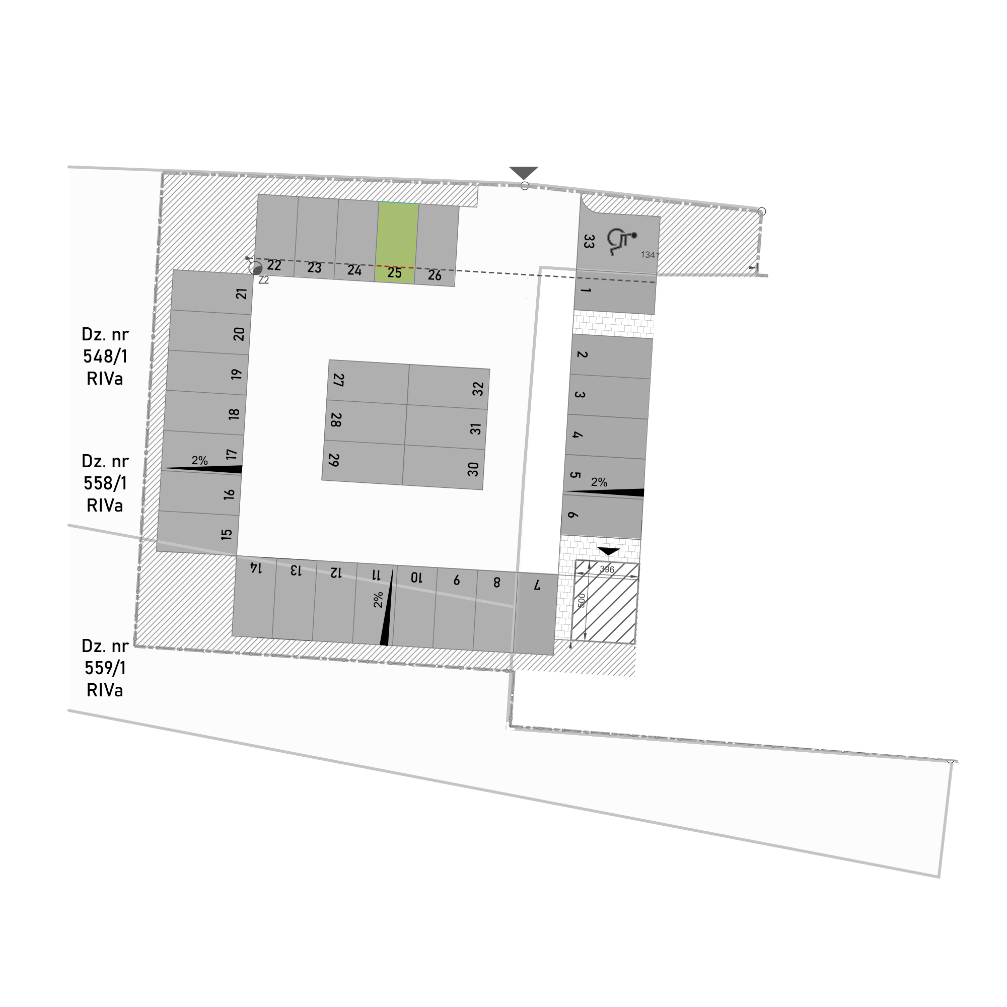 Zielona 2.0  mieszkanie deweloperskie na  parterze z 0 pokojami