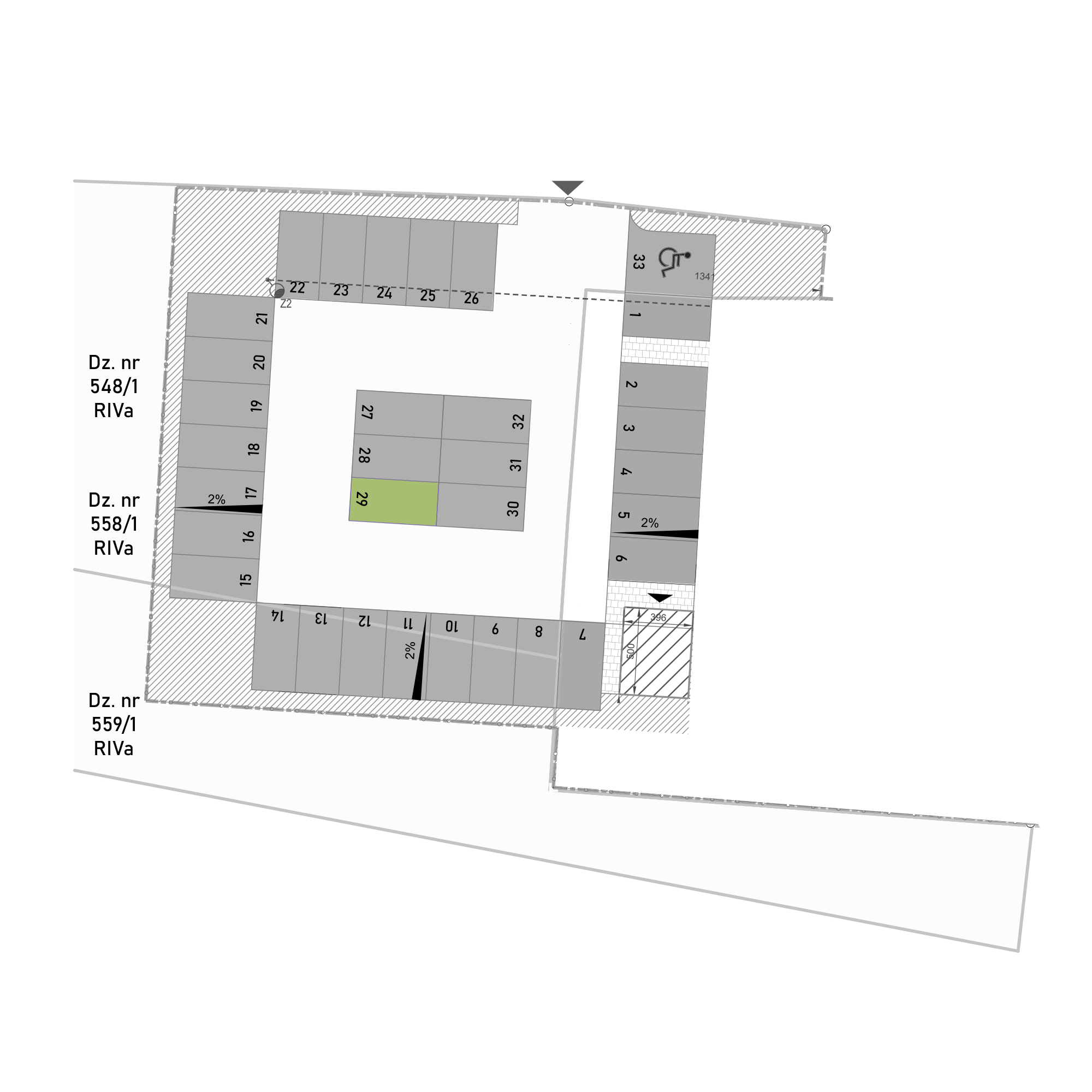 Zielona 2.0  mieszkanie deweloperskie na  parterze z 0 pokojami